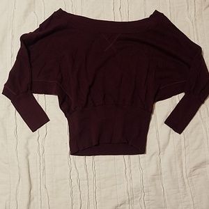 Dolman crop top